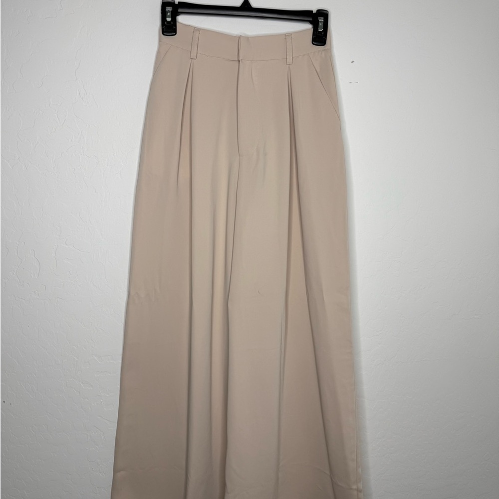 Elegant Cream Women's Pants